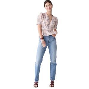 J. Crew NWT 90s classic straight leg denim jeans size 28